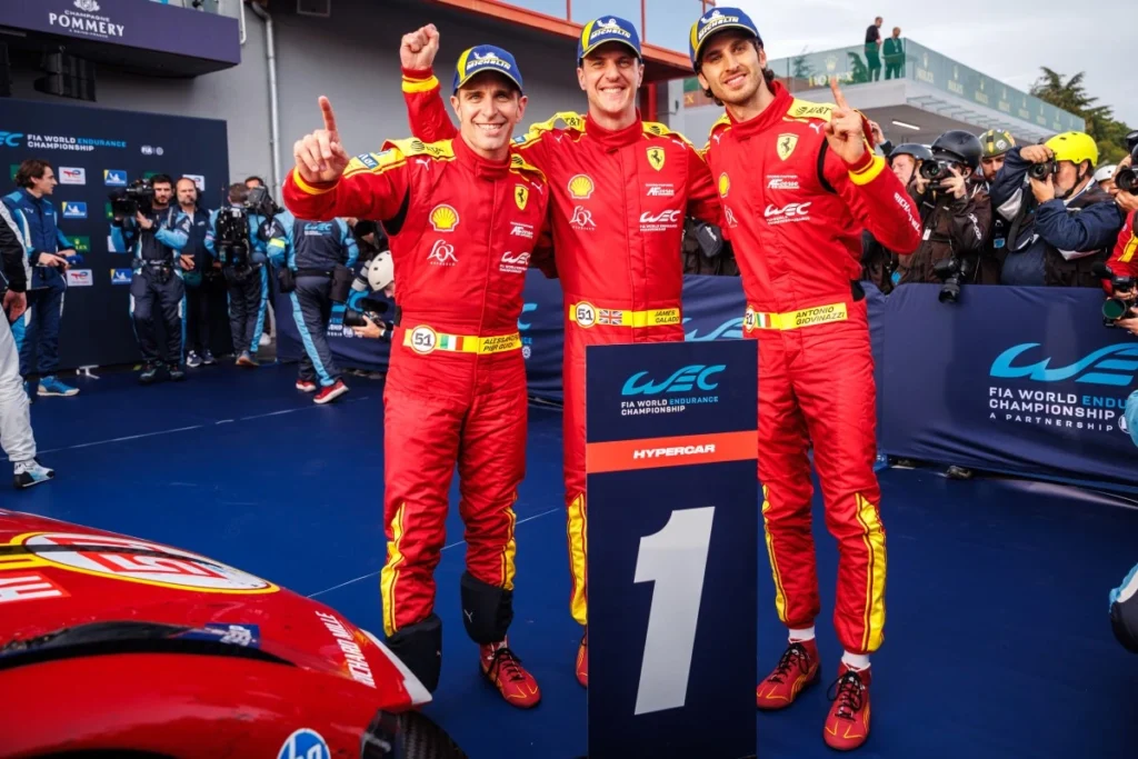 Pier Guidi Calado Giovinazzi