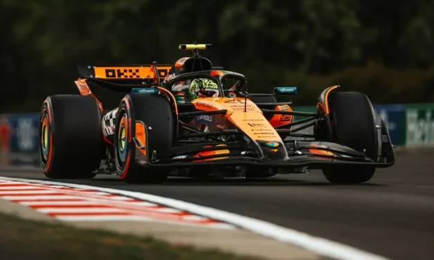 FP1 Ungheria: McLaren subito davanti a tutti, ma Ferrari parte bene, Leclerc P3