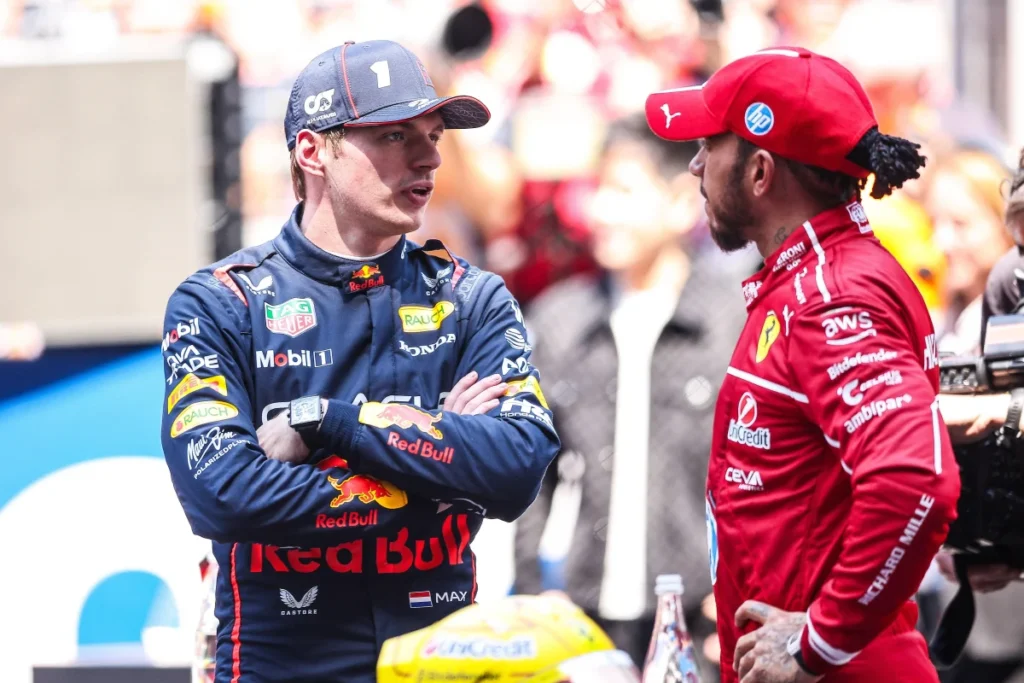 Verstappen Hamilton