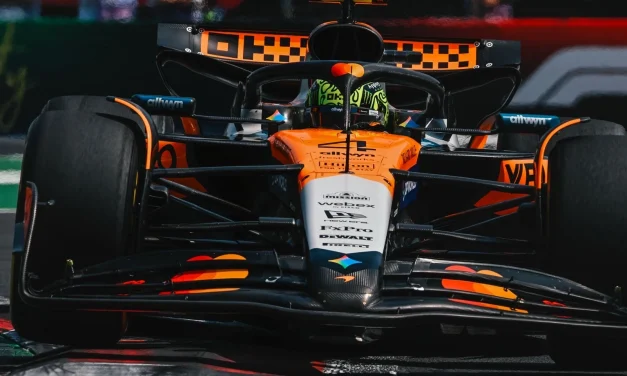 Super pole di Norris davanti a Leclerc e Hamilton. Lontani Verstappen e Piastri