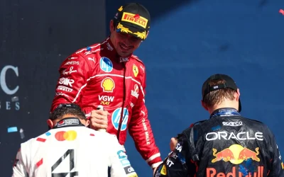 Leclerc: “Gara divertente, non ho rimorsi per il duello con Hamilton”