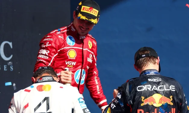 Leclerc: “Gara divertente, non ho rimorsi per il duello con Hamilton”