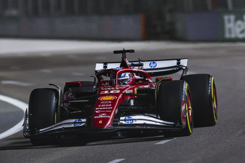 FP2 Singapore Leclerc
