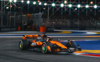 FP2 Singapore: Piastri davanti, Leclerc colpisce Norris in pit lane e rischia penalità
