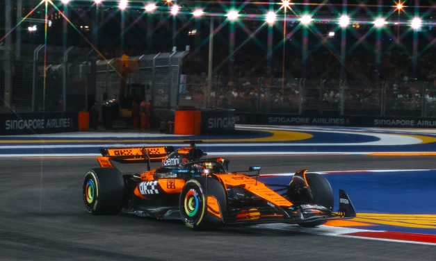 FP2 Singapore: Piastri davanti, Leclerc colpisce Norris in pit lane e rischia penalità