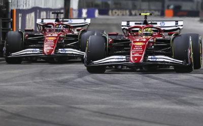 Il frustrante GP di Singapore Ferrari dei ‘passeggeri’ Leclerc e Hamilton