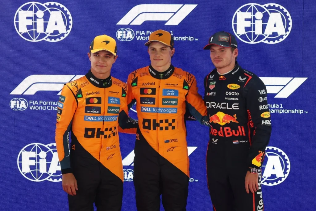 Norris Piastri Verstappen Qatar