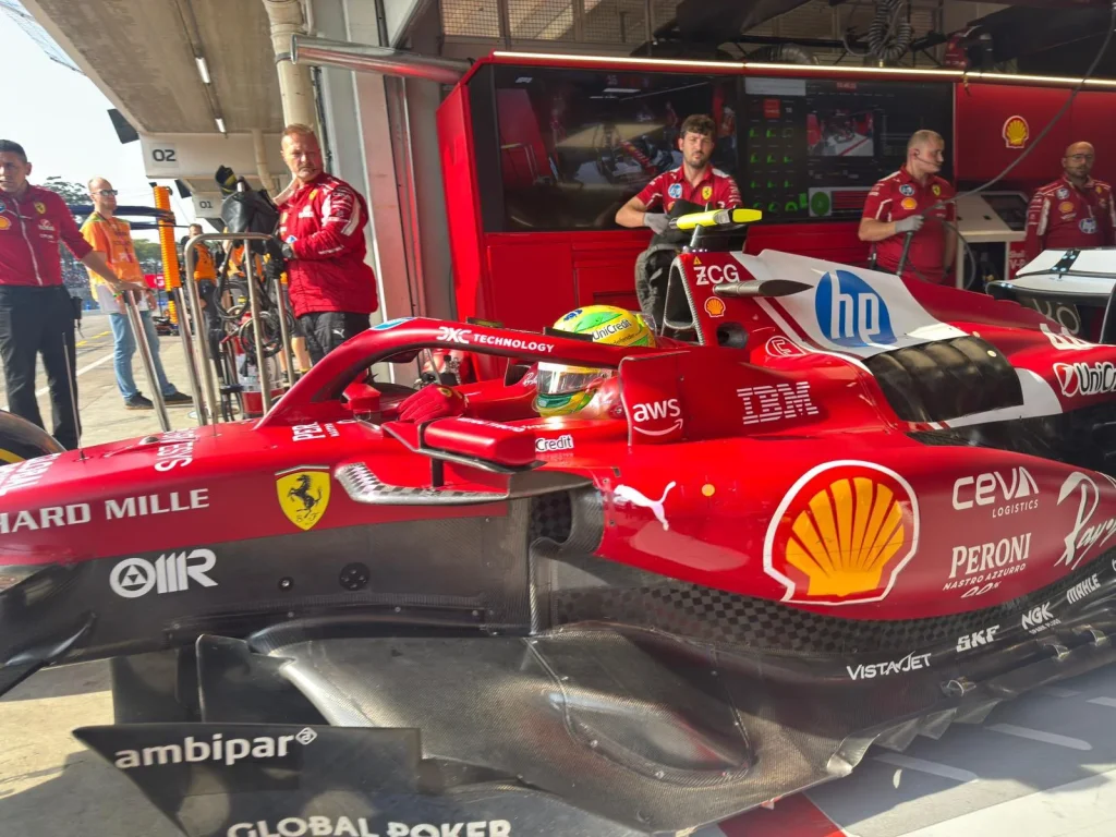 Brasile Qualifiche Sprint Hamilton (Ferrari)