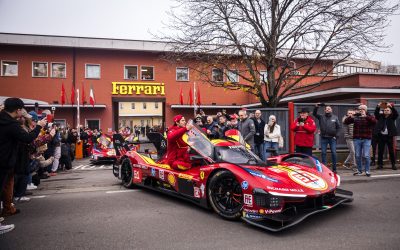 Festa Ferrari a Maranello: tripudio rosso per onorare un 2025 trionfale nel WEC