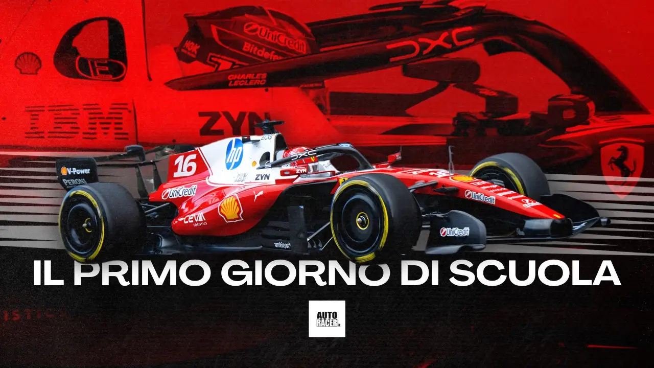 Test F1 2026: il primo giorno di scuola per la Ferrari - AutoRacer.it