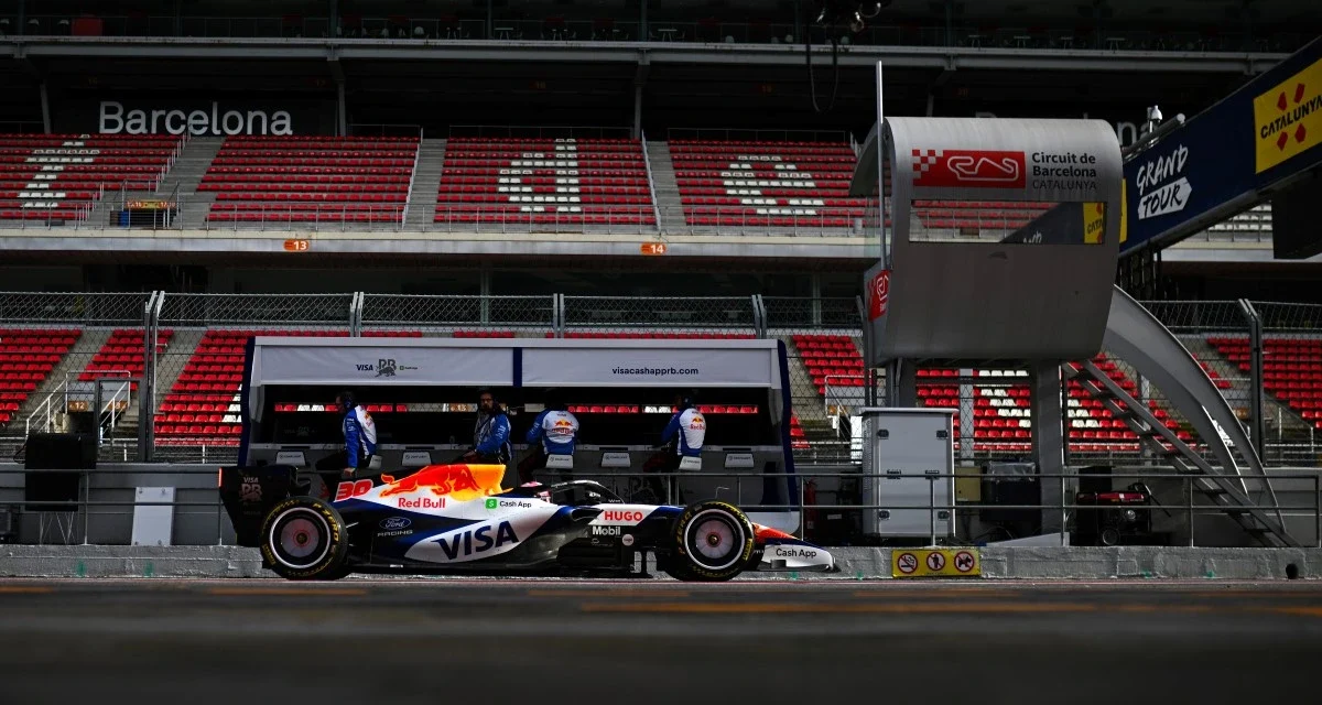 Racing Bulls test Barcellona 2026