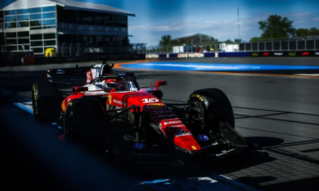 Leclerc rallentato da un problema ai freni: “Entro in curva sperando di non finire dritto”