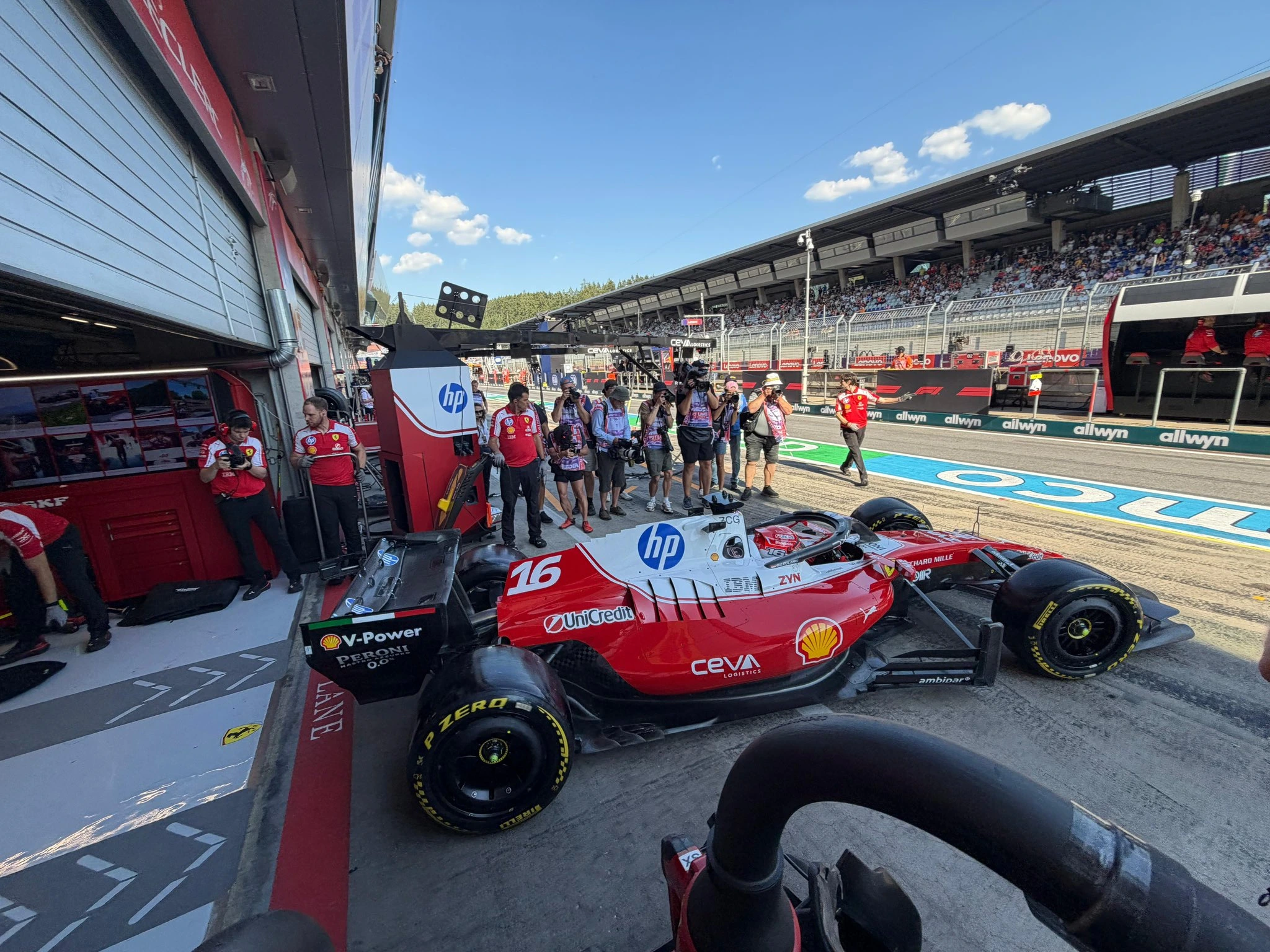 Leclerc Ferrari