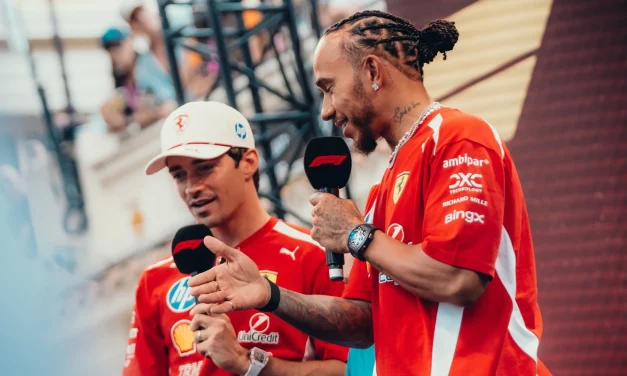 Leclerc: “Osservo sempre Hamilton, ci sono moltissime cose che sto imparando da lui”