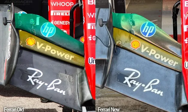 Ferrari: l’ala anteriore è tutta nuova, nessun problema per la FIA