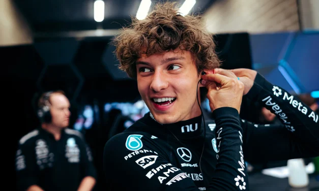 Antonelli: “Pole fantastica, diverse modifiche tra Q1 e Q2 mi hanno aiutato. Domani partenza sarà cruciale con Max”.