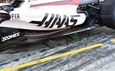 Gallery Monza: ali Macarena e piccole modifiche alla ricerca della massima efficienza. Grande pacchetto per Haas