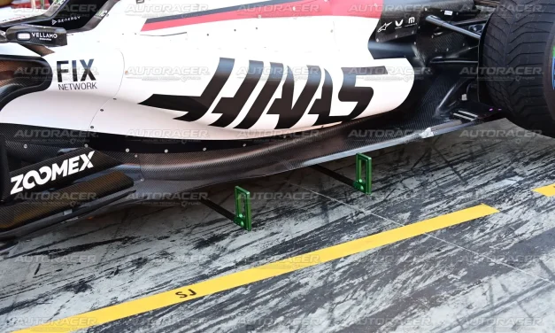 Gallery Monza: ali Macarena e piccole modifiche alla ricerca della massima efficienza. Grande pacchetto per Haas