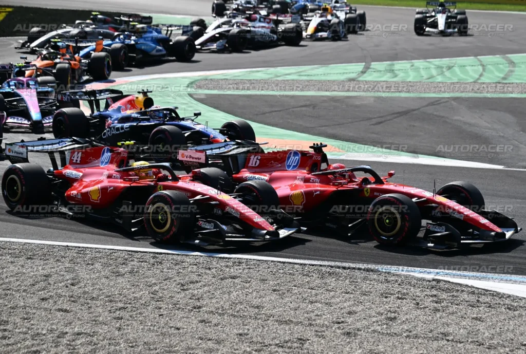 Leclerc Hamilton
