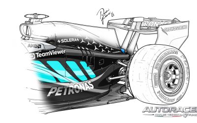 Mercedes W17, ecco la vera e importante utilità di comprendere il nuovo pacchetto aerodinamico