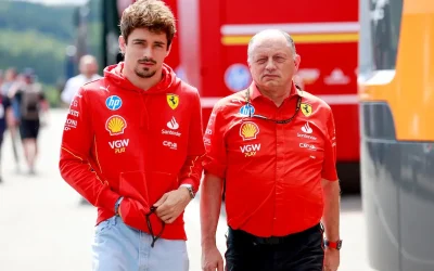 Leclerc: “Vorrei meno voci stupide su Ferrari. Mai un dubbio su Vasseur, rumors irrispettosi”