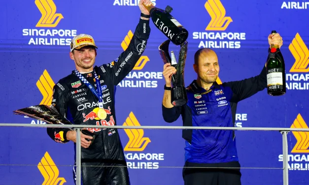 Verstappen porta Lambiase sul podio: “ha gestito il problema alla radio in modo ottimale”